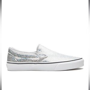 Micro Sequin Vans Classic Slip Ons